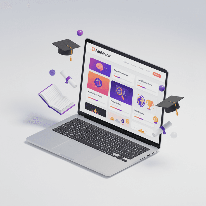 Learning Platform Interface